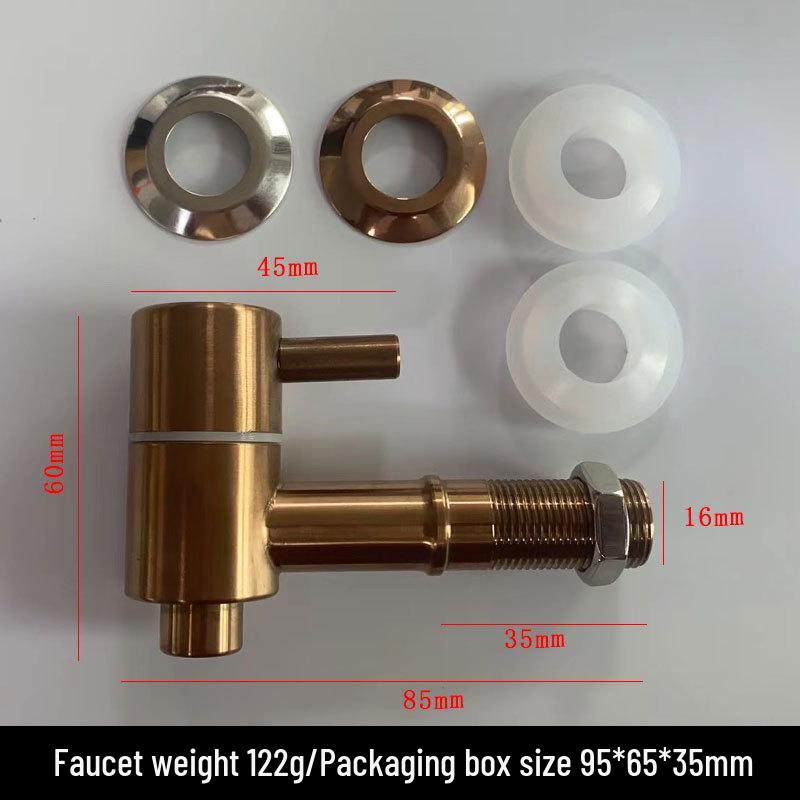 304 Stainless Steel Alcohol Infusion Faucet for Bottles, Barrels, Cans, Jars, and Pots.