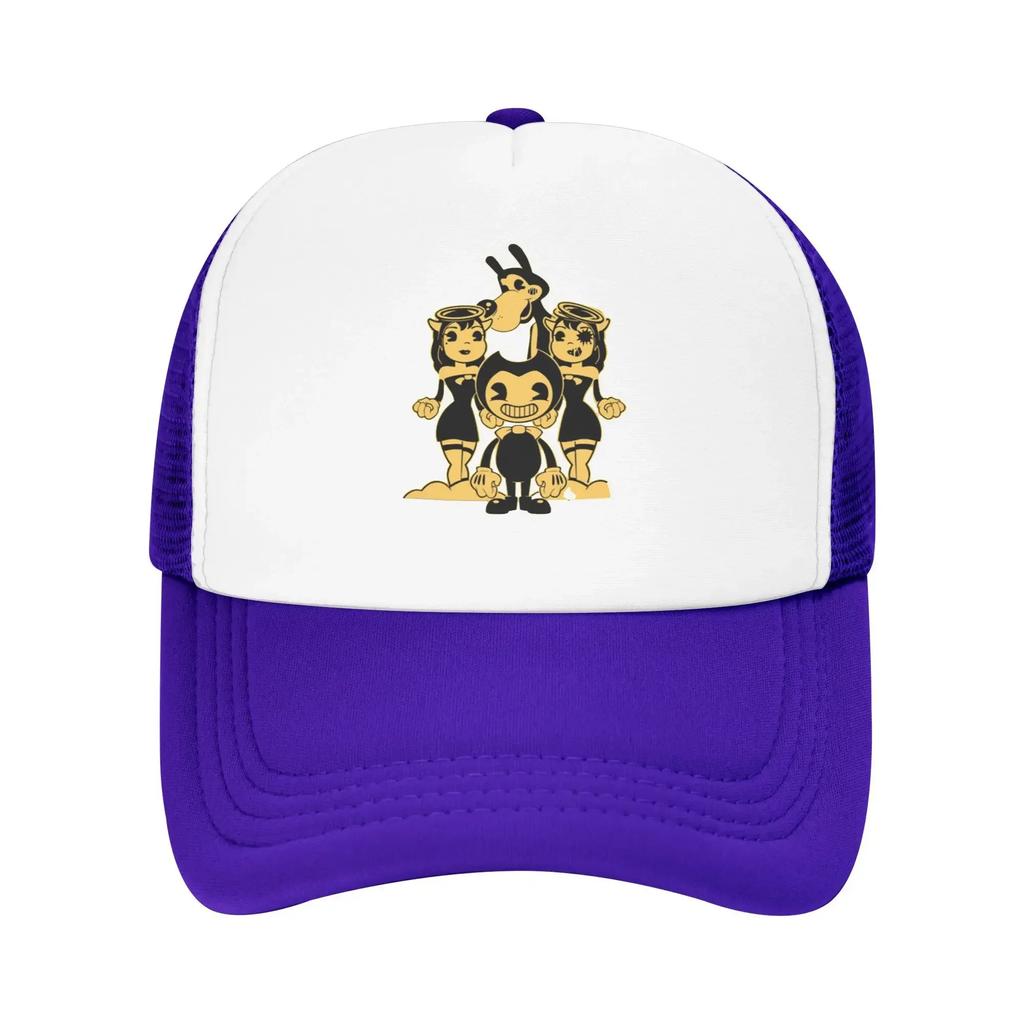 Games Famlily Bendys Pool Party Mesh Baseball Caps Women  High-end Female Beach Dad Hat Peaked Cap
