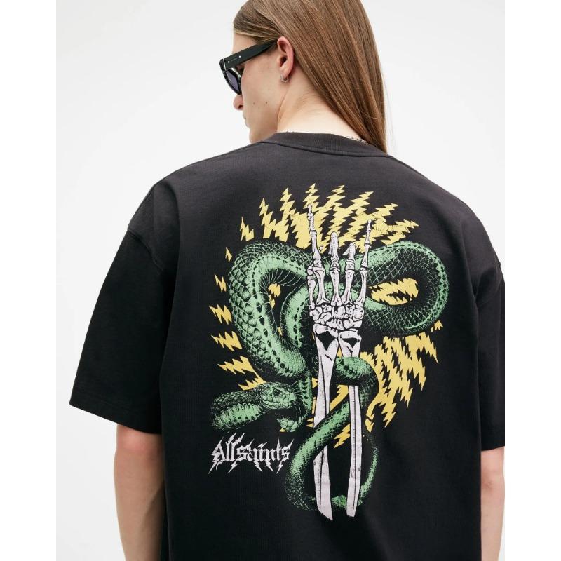 Men Women Hot Sale Cotton Printed T-shirt Fashion Casual Letter Pattern Tops All Season Loose Harajuku Clothing