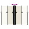 Retractable Side Awning Cream 180 X 1200 Cm