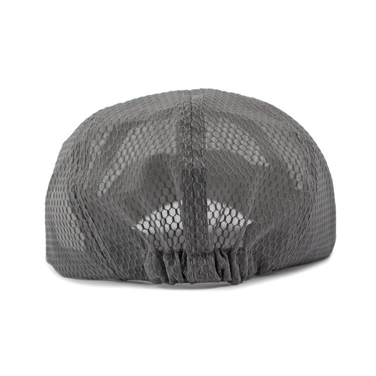 Men's Octagonal Hat Summer Breathable Sunscreen Sun Hat Retro Newsboy Hat For Women