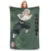 1PC Demon Slayers Infinity Castle Sanemi Shinazugawa Art  Winter Blankets for Adults Bedding Home Interior Sofa Knee