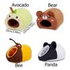 Cartoon Winter Hamster Nest Thickened Rat Sleepping Bed Hamster Cotton House  for Winter