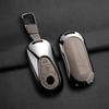 Housse de protection pour clé de voiture en alliage de zinc et cuir pour Mercedes Benz Classe C E S W206 W223 W214 Gla Glb Glc Cla Cls E300 S450 S580 S500