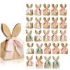 Fascinating Artistic Print Gift Bags Feature Delicate Bowknots Colorful Candy Bags For Kids Event And Holiday Activities