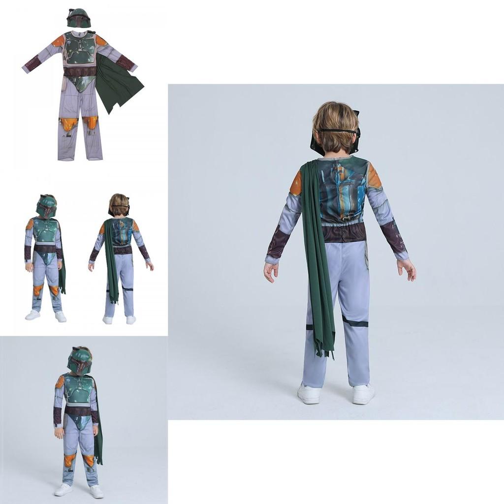 Star Wars Boba Fett Cosplay Costume Mask For Kids Halloween Party