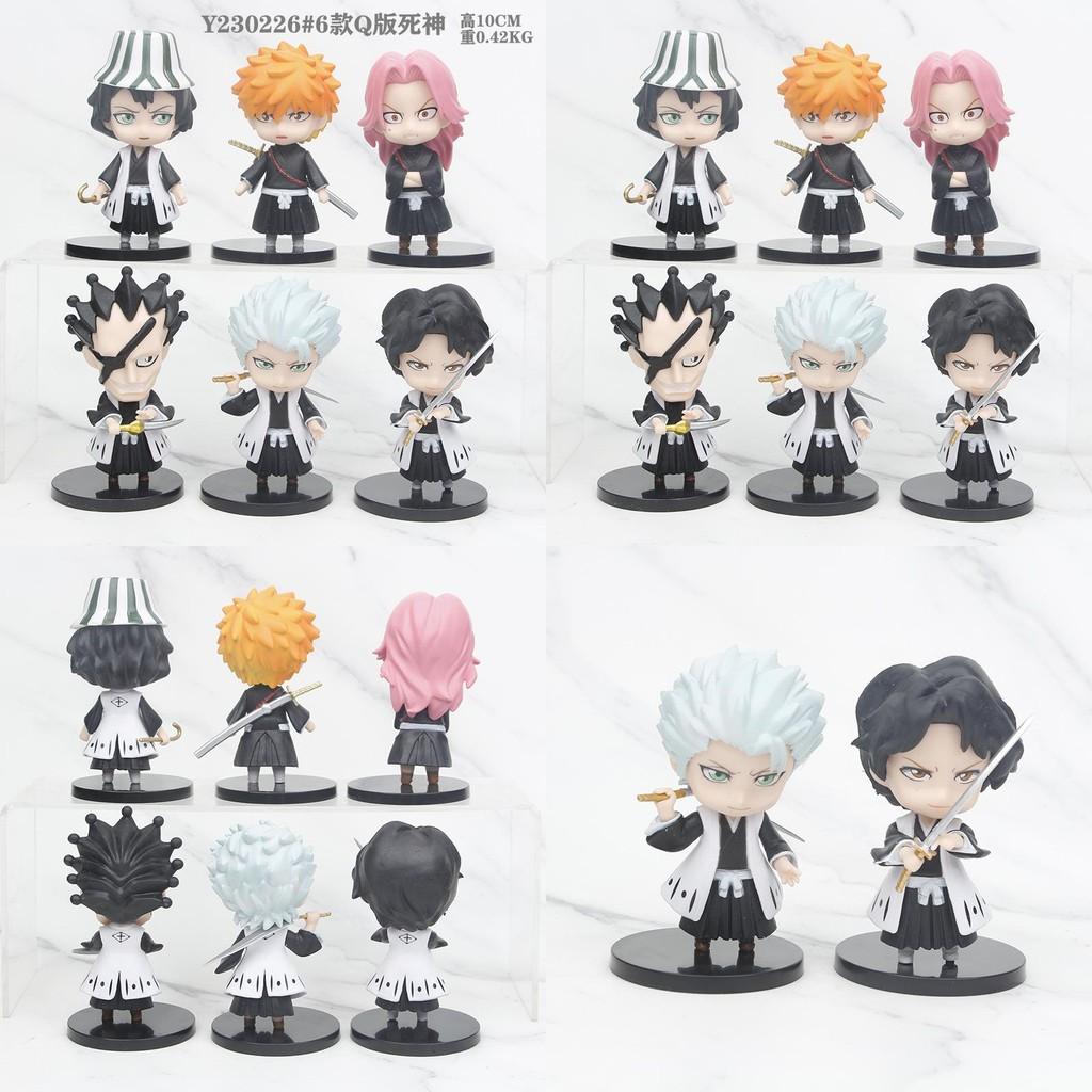 High-quality Pvc Bleach Anime Figurine Ichigo Hitsugaya Car Decoration Blind Box Toy