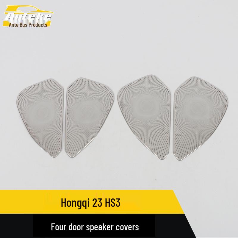 Stainless Steel Speaker Cover for Hongqi 23 HS3 Four-Door