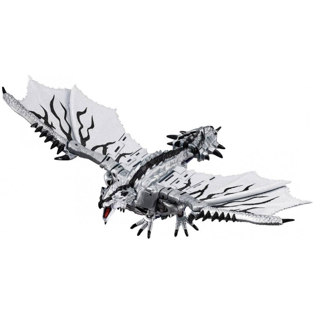 SynergeneX Transformers X Monster Hunter  Silver Liolaeus Prime