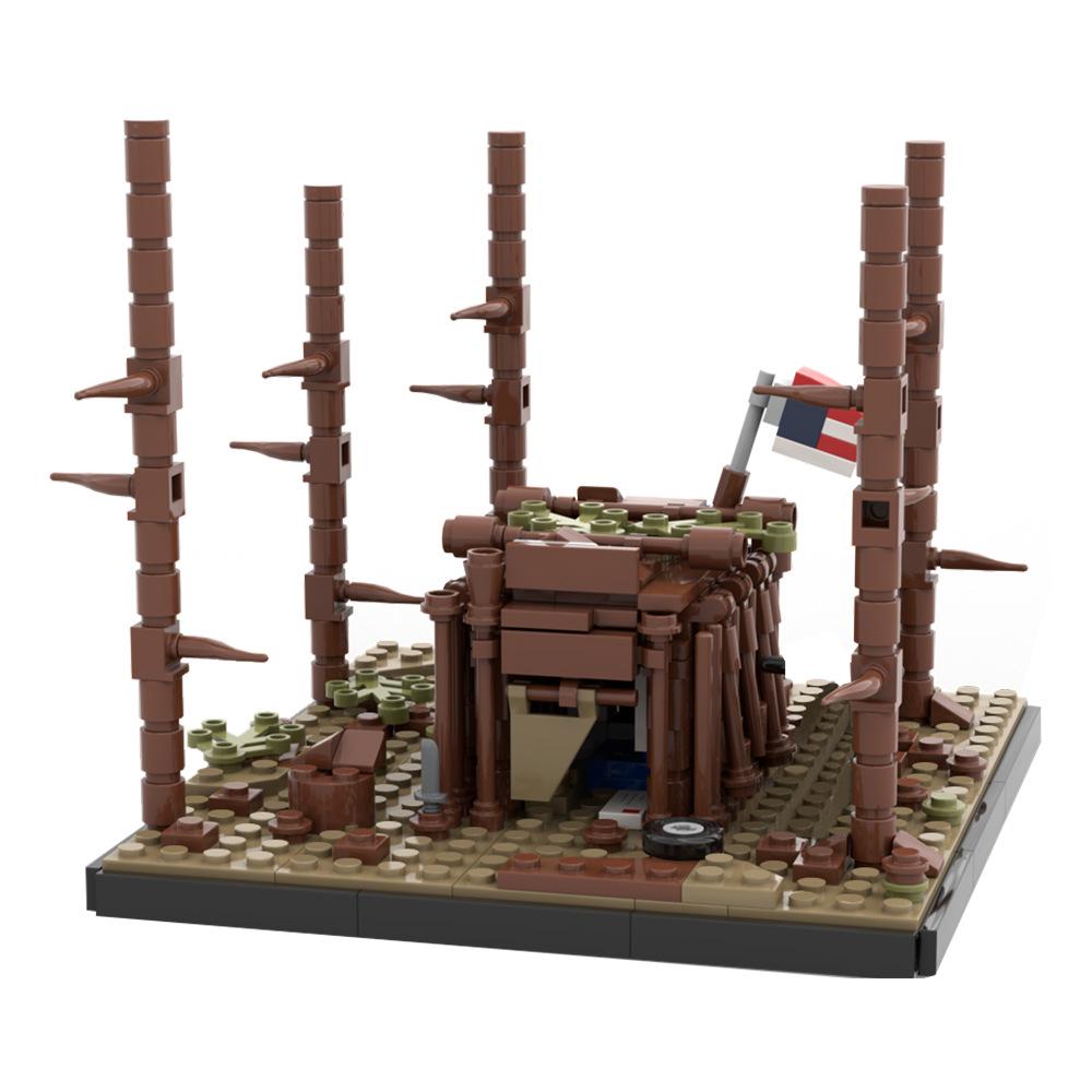 Monster Story Building Toy MOC-89218 Movie and Television Peripheral Small Particle Building Toy