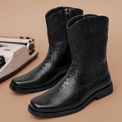Hoge casual laarzen voor heren, grote maten, herfst en winter, Britse jeugd, veelzijdige trendy laarzen, zachte zool, antislip, buitenschoenen