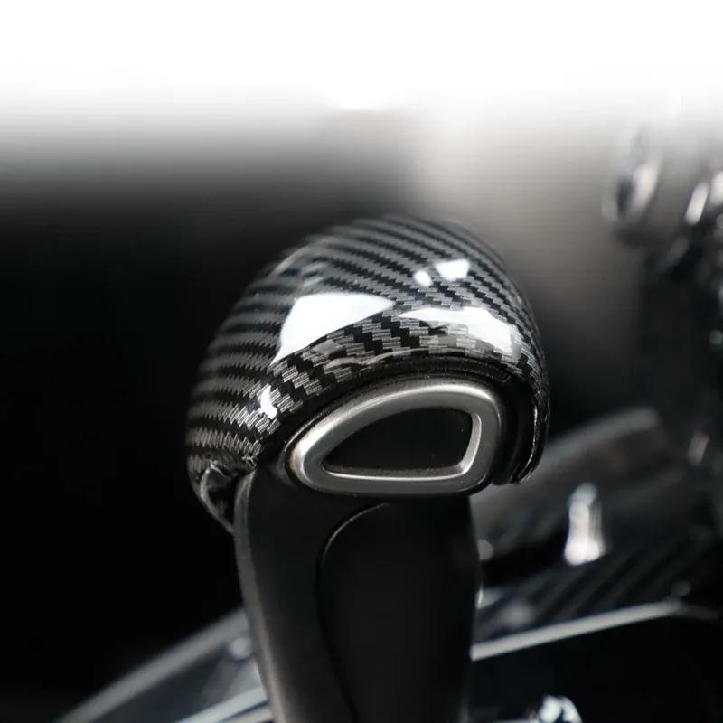 For Honda crv CR-V 2017 2018     Hybrid ABS Car Central Console Gear Shift Knob Gear Head Cover Trim Accessories