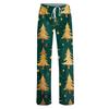 Womens Pajama Pants Sleepwear Casual Drawstring Elastic Waist Pants Comfy Straight Yoga Loose Trousers