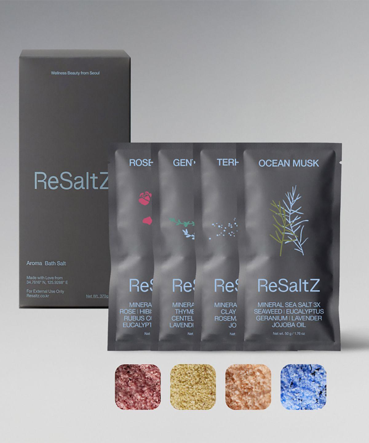 Aroma Bath Salt Travel Set 50g x 4