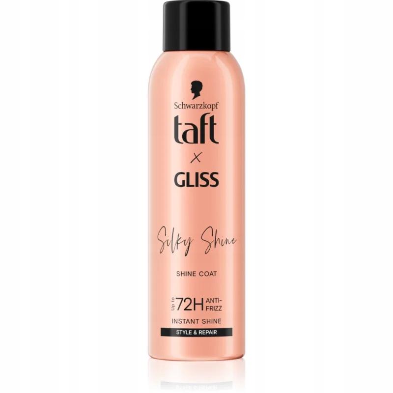 Schwarzkopf Taft X Gliss Seidiger Glanz Hitzeschutz Haarspray