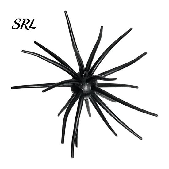 Bass Fishing Tackle 5Pcs Bionic Sea Urchin Lure, 4cm/0.5g, 7cm/1.6g, 9cm/2.8g, 11cm/8.7g Floating Freshwater Fish Lures Artificial Bait, Fuzzy