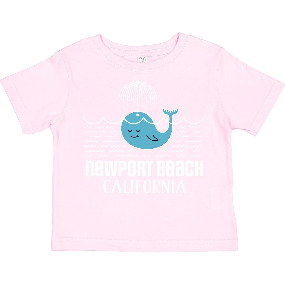 Inktastic Newport Beach California Whale Watching Toddler T-Shirt Ca Vacation 110