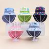 Crocodile Fish Print Children'S Large-Brimmed Cartoon Shawl Hat, Outing Sun Protection, Beach Hat, Bucket Hat, Neck Guard