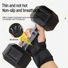 Half Finger Weight Training Gloves for Men Women Fitness Sports Wrist Palm Protector Gloves Anti-slip Gym Cycling Gloves Black 6
