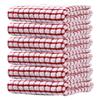 Absorbent Hand Towels Quick Drying Kitchen Dishcloths Set Checkered Decorative Towels for Kitchen Drying