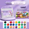 Waterproof Washable Acrylic Marker & Watercolor Pen Set for Students