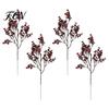 Safe Faux Floral Decor for Pets Realistic Artificial Flowers Autumn Home Decoration, Silk Decorative Entryway Branches Halloween Table Centerpiece And