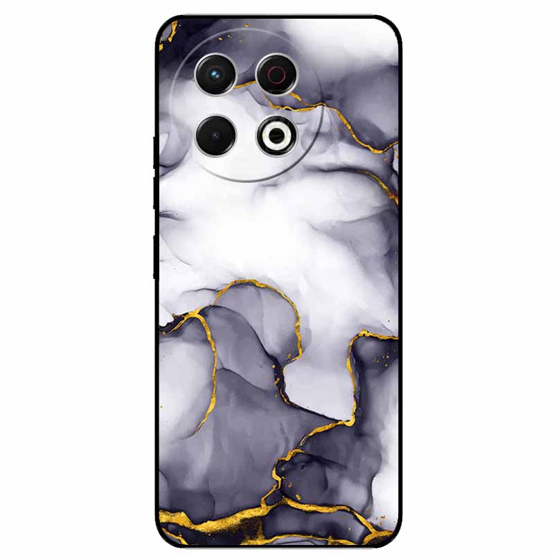For Tecno Spark 30 Pro Case Marble Painted Silicone Back Cover Cases For KL7 Spark 30 Pro Soft Black Phone Funda Spark 30 Pro 4G