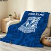 Custom KKS Lech Poznań Blanket, High quality Comfortable for All Seasons, Home Decor, Warmth and Comfort