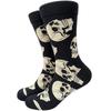 Adult Casual Halloween Printed Knee High Socks for Women Men Holiday Fun
