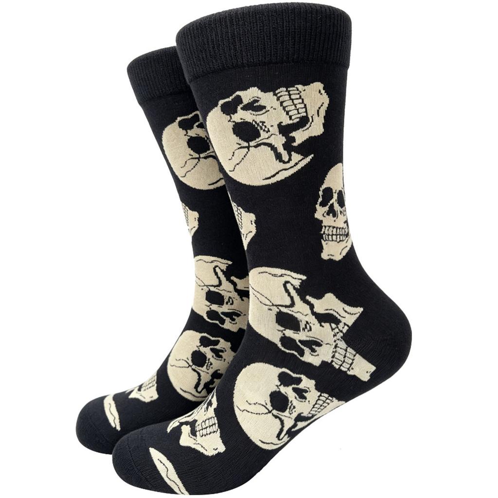 Adult Casual Halloween Printed Knee High Socks for Women Men Holiday Fun