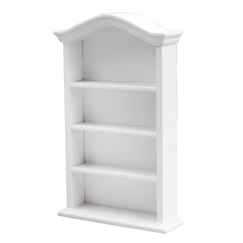 1:12 Dollhouse Miniature Arched Cabinet Vintage Bookcase Furniture Model