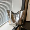 Trendy Street Style Large Capacity Shoulder Bag Fashionable Pu Tote Bag For Summer 2024