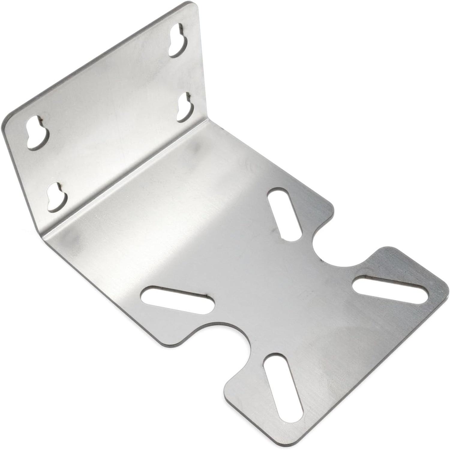 

Stainless Steel Water Filter Housing Bracket for Wall Pole Panel Mounting, Left-to-Right Right-to-Left Flow Directions, One серебряный