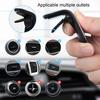 2Pcs Magnetic Car Phone Holder Air Vent Mount Clip 360 Degree Rotatable Universal Aluminum