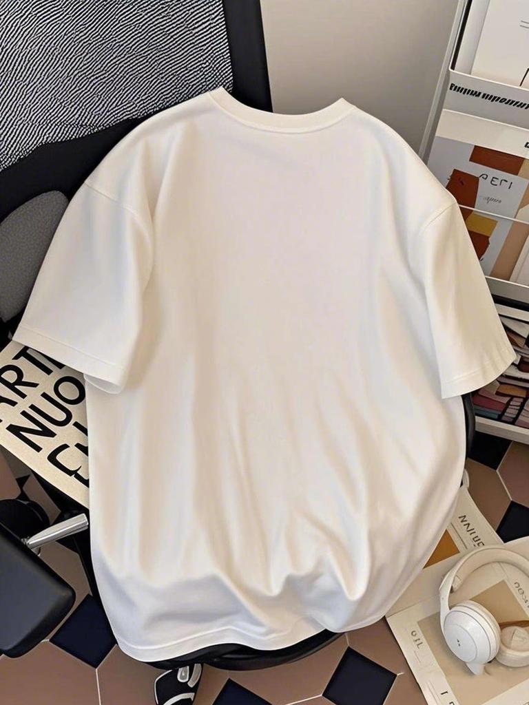 Unisex Pure Cotton Summer New Style Breathable Tshirt With Highquality Fabric Suitable For Unisex And Unisex Trendy And Versatile