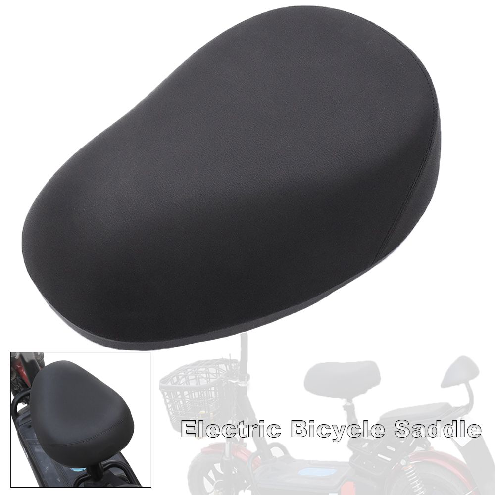 Soft Comfortable Electric Bicycle Saddle E-Bike Universal Seat Scooter Supplies Thicken Cushion