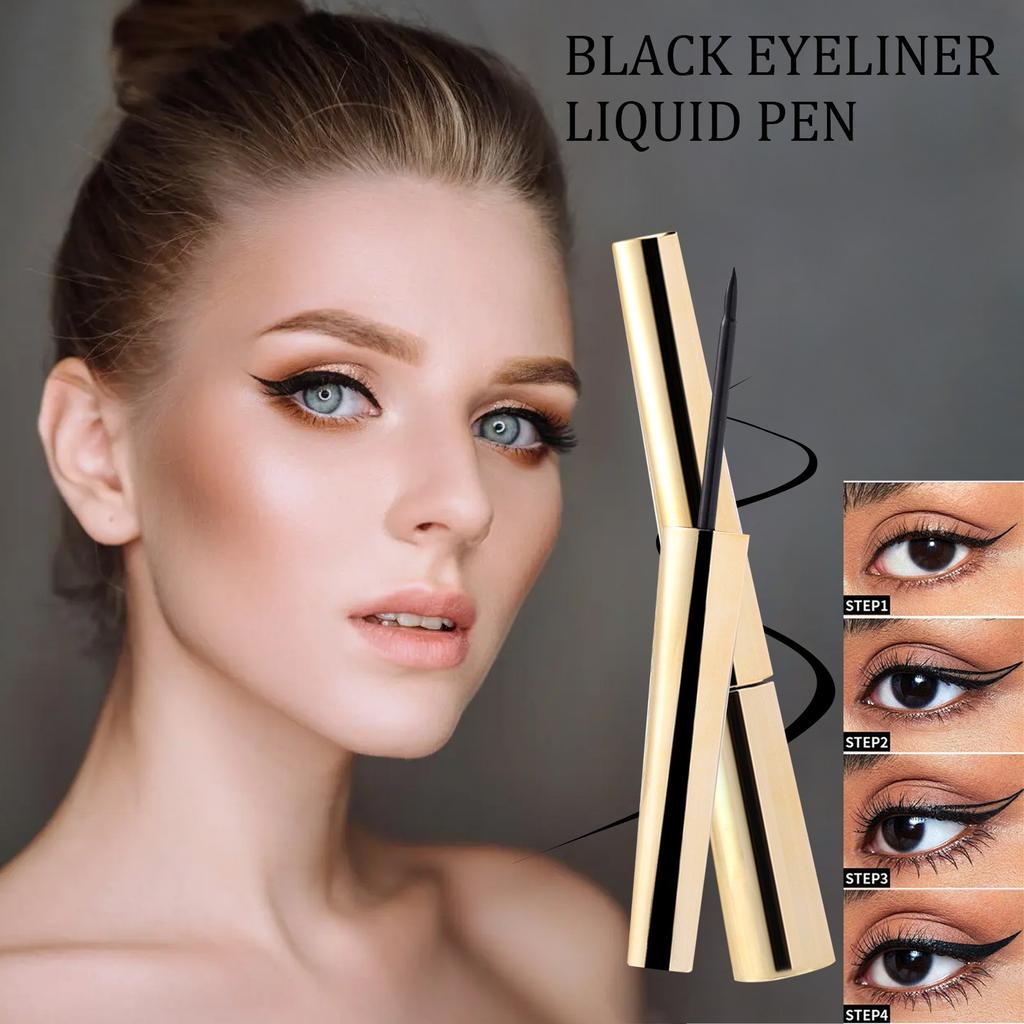 Quick Drying, Natural Black And Stain Resistant, Black Eyeshadow Multi Purpose,3.4ml