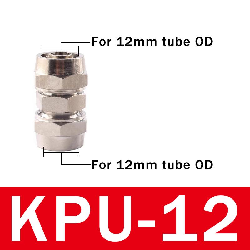 10Pcs PU-4 6 8 10 12 14 16 MM OD Hose Tube Connect PU Tube Direct Pneumatic Connector Quick Fast Twist Air Hose Tube Fitting