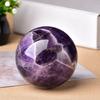 Natural Amethyst Crystal Ball Energy Healing Feng Shui Ornaments Healing Stone Home Decoration
