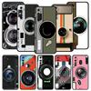 Retro Camera Vintage Phone Case For Realme 13 12 10 9 8 7 GT3 GT5 GT2 Pro Plus 5G C21 C25 C35 GT Neo 2 3 3T 5 Cover