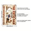 RETROPATIOARTZ Retro Iron Patio Bar Sign - Versatile Home Garden Decor, Ideal Gift for Retro Aesthetic Lovers