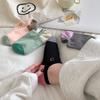 2024 Socks Candy-Colored Smiley Face Embroidered Combed Cotton Invisible Socks Ingots Shallow Low-Top Boat Socks