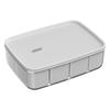 Kitchen Spice Pots,Seasoning Box with Cover,8 Compartments Gadgets,Salt Container,Sugar Bowl Set