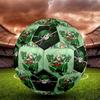 1pc Roronoa Zoro One Piece Football Soccer Ball Size 5 Indoor Soccer Ball Fashion Colorful  Backyard Game -Great For Sports Fans Gift HE29