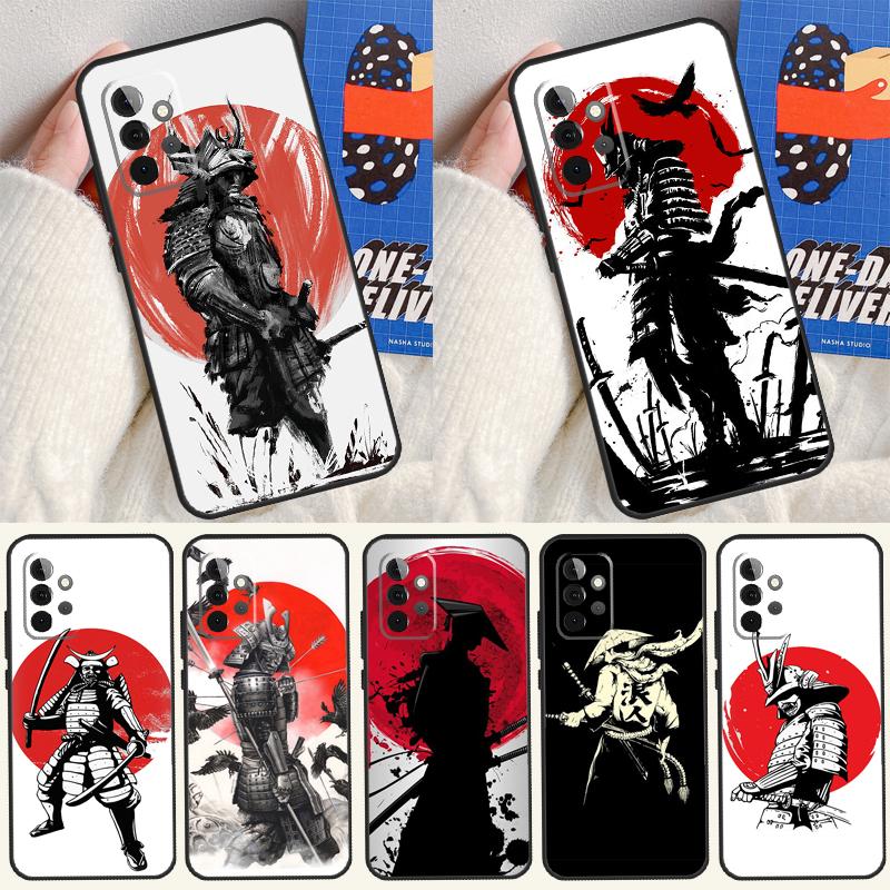 Samurai Warrior Case For Samsung Galaxy A05 A06 A26 A16 A56 A36 A22 A32 A52 A54 A34 A14 A55 A15 A53 A33 A35