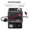 Automobile Yacht RV Circuit Breaker Automatic Circuit Breaker Protection Recoverable Circuit Breaker Fuse Seat Circuit Protector