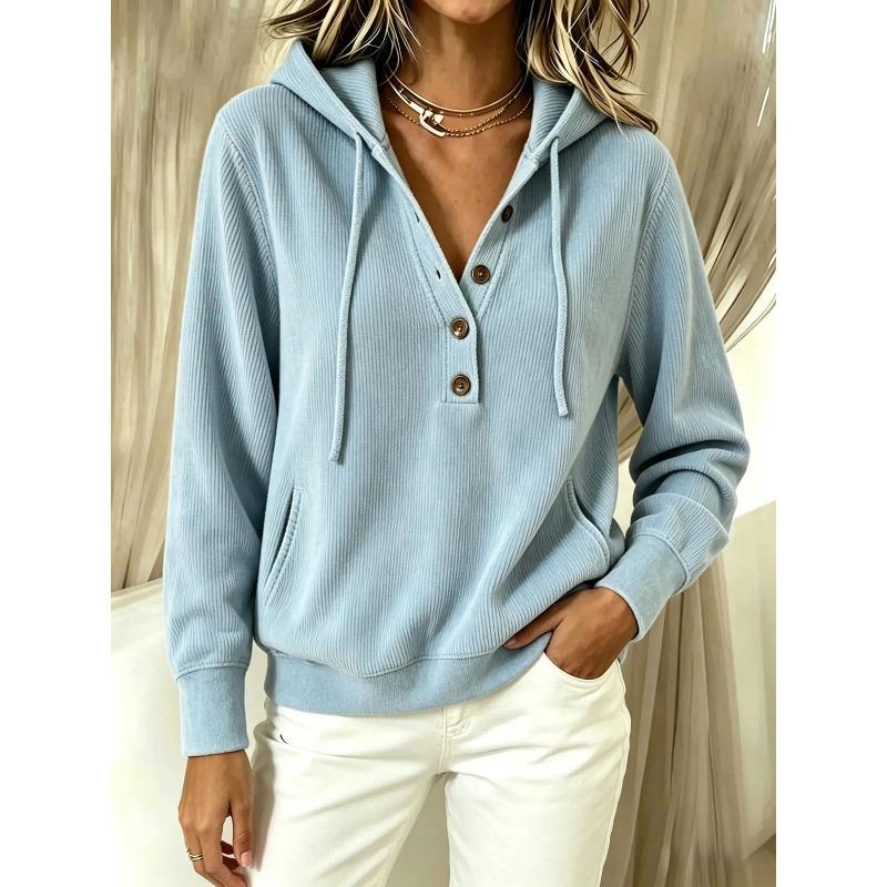 DICFY Women's Fashion Casual Autumn Winter Long Sleeve Blouses & Shirts