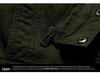 2024 Men's Casual Slim Fit Brown Cotton Work Jacket with Side Pockets & Zipper