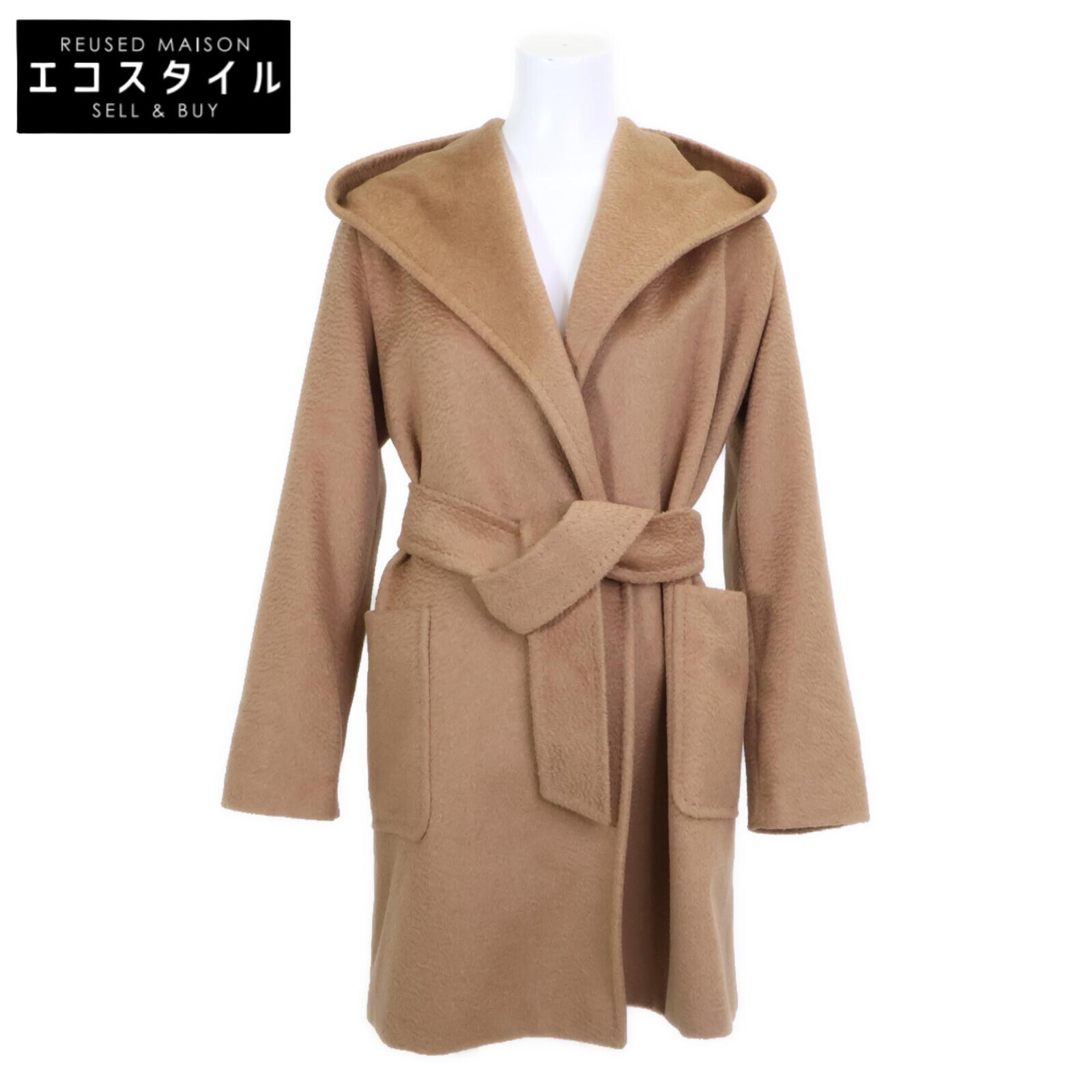 

Max Mara [Domestic regular] 70844050005 RIALTO Rialto 100% camel gown coat 36 BrownUsed