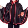 1Pc Four - Color Devil Horn Cloak - Kids' Performance Costume, Festive & Party Prop, Spooky Halloween Outfit Accessory